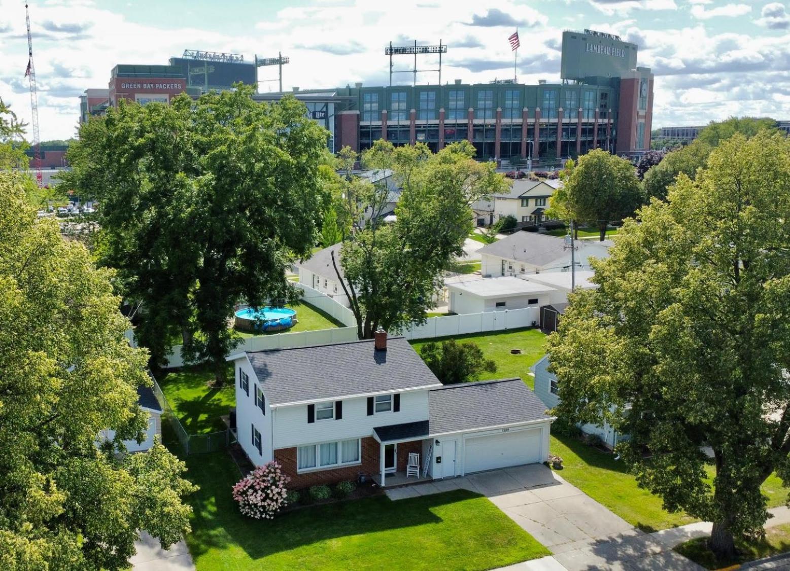 Curly'S Quarters Villa Green Bay Eksteriør billede